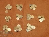 100 pieces Coins 50 centimes France