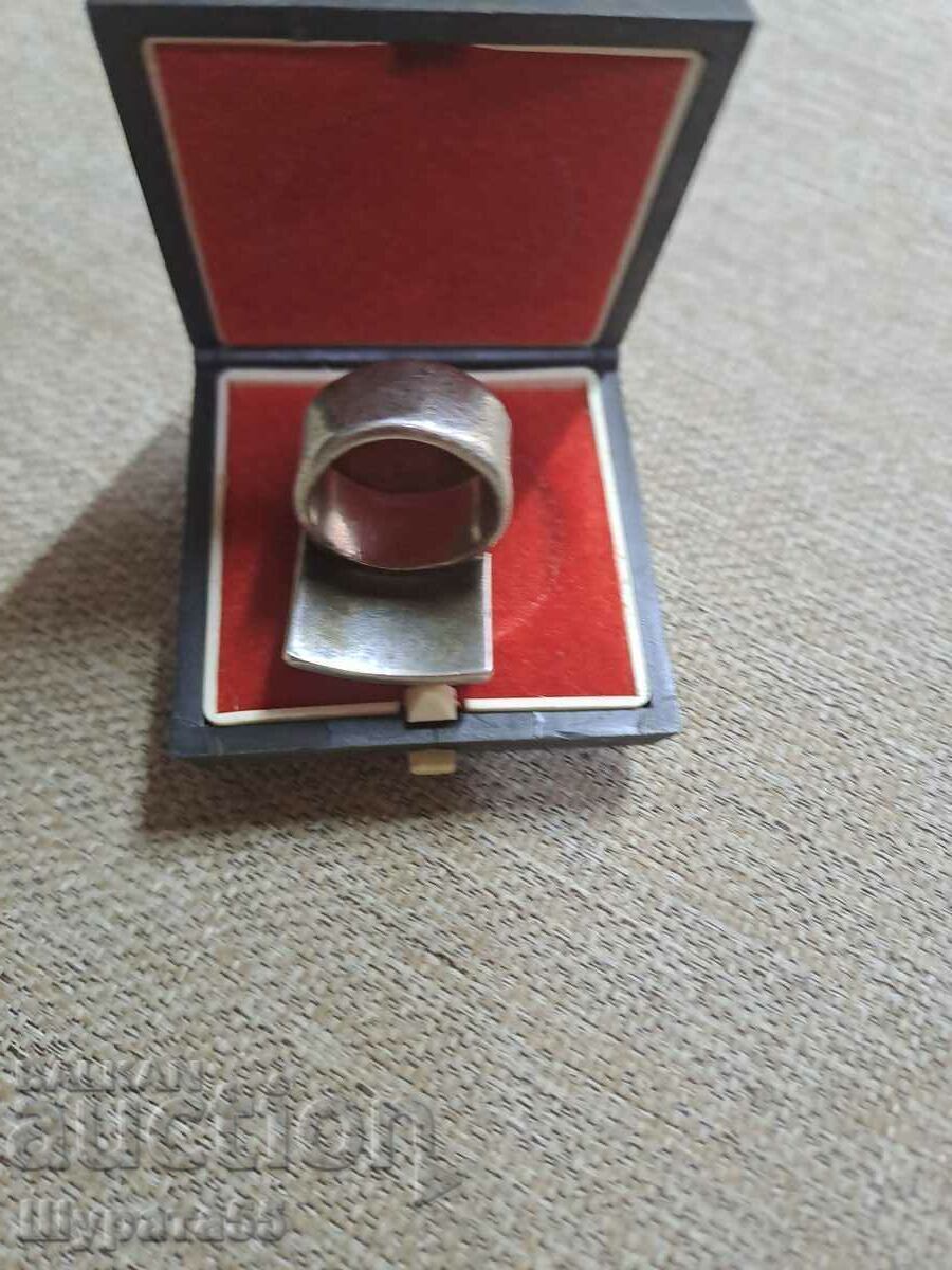 Women's ring 925 22/77g. 1/9cm. 3/3 cm. Size 49 with price 80.00 BGN | € 40.90