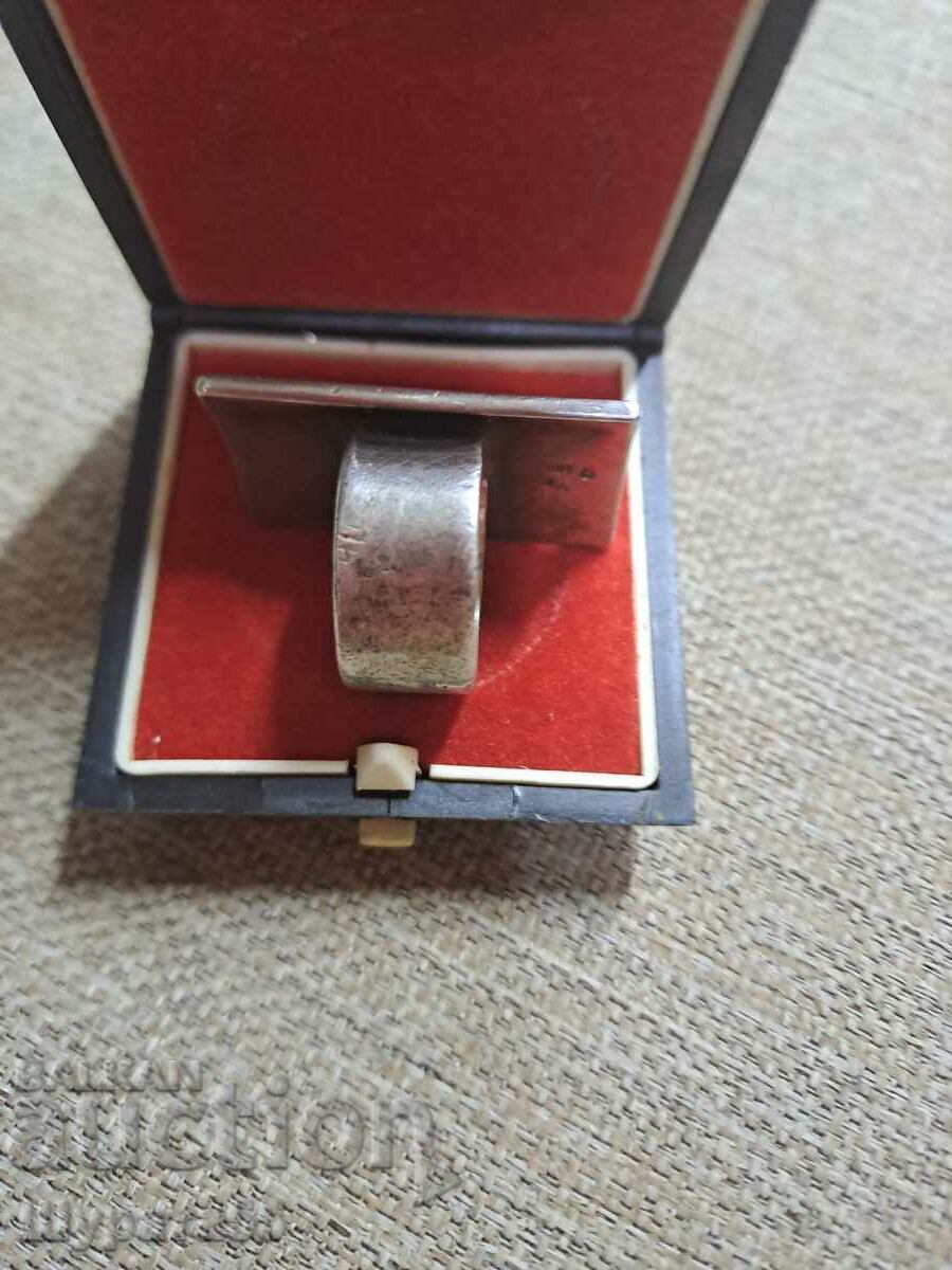 Auction  Women's ring 925 22/77g. 1/9cm. 3/3 cm. Size 49