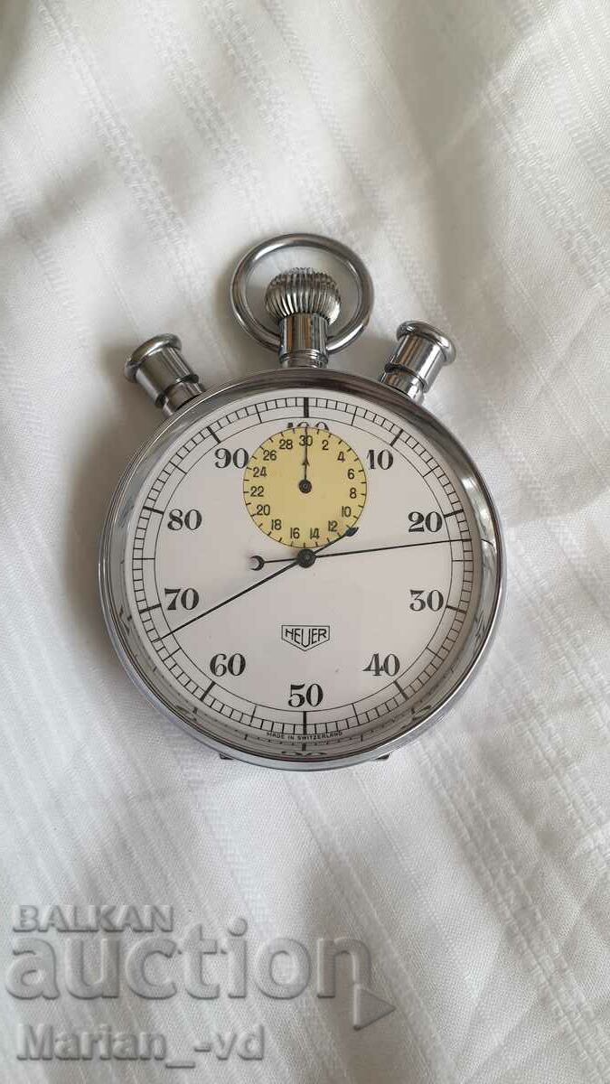 Auction VERY RARE HEUER & CO - RATTRAPANTE CAL 57 CHRONOMETER Auction VERY RARE HEUER & CO - RATTRAPANTE CAL 57 CHRONOMETER