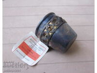 παλιό ρωσικό σοβιετικό κύπελλο Melchior με φιλιγκράν και επιχρύσωση