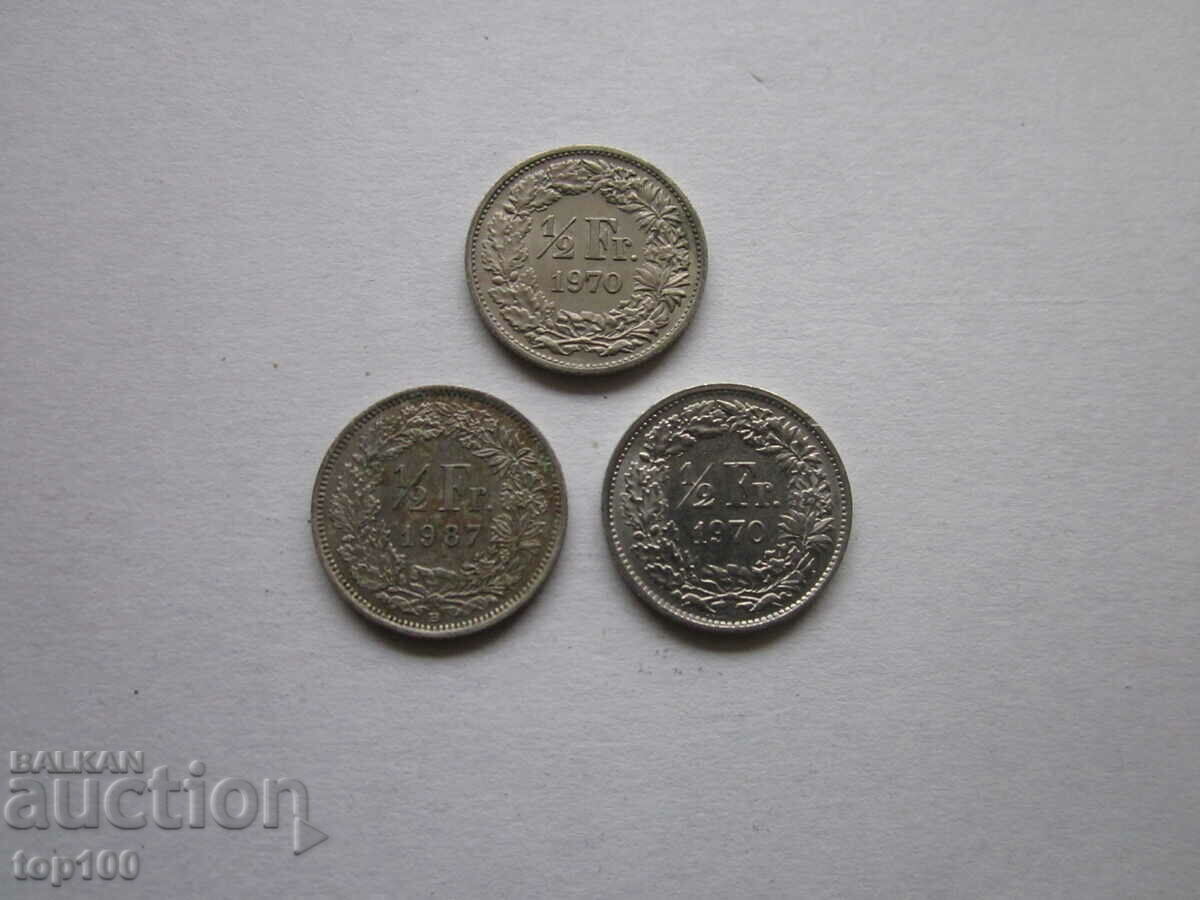 Auction  LOT OF SWISS BZC COINS !!!