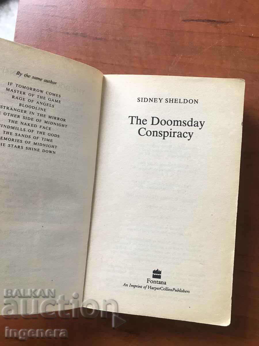 Auction BOOK-SIDDNEY SHELDON-THE DOOMSDAY CONSPIRACY-1991-ENGLISH Auction BOOK-SIDDNEY SHELDON-THE DOOMSDAY CONSPIRACY-1991-ENGLISH