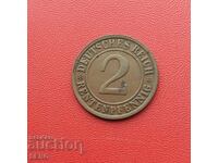 Γερμανία-2 pfennig 1923 D-Μόναχο-σπάνια χρονιά