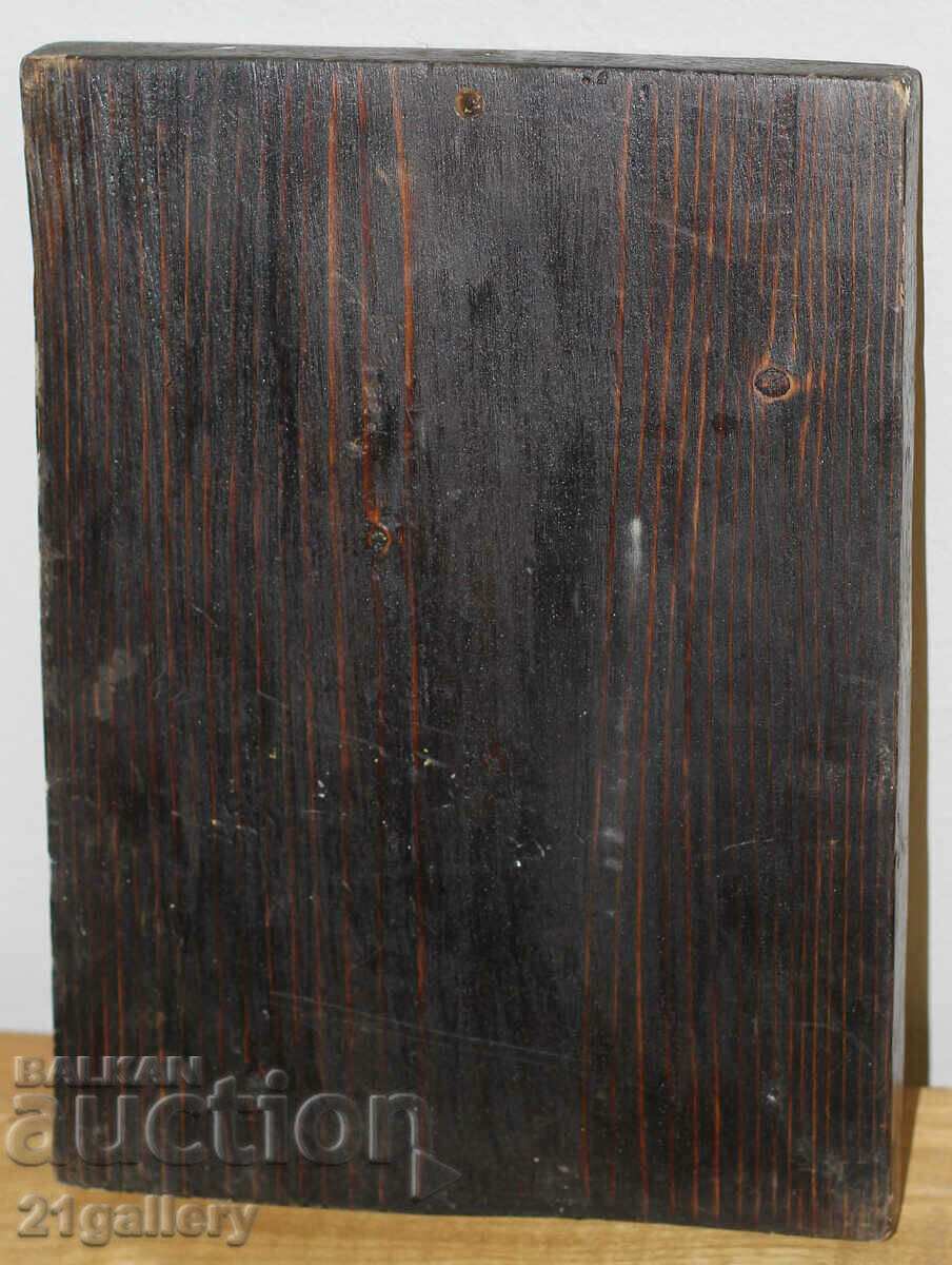 Hand-painted icon of the Holy Mother of God with the Eleusis Child - 7 Hand-painted icon of the Holy Mother of God with the Eleusis Child - 7