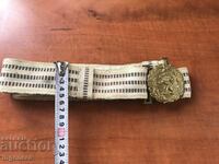 OFFICER MILITARY PARADE BELT BULGARIA