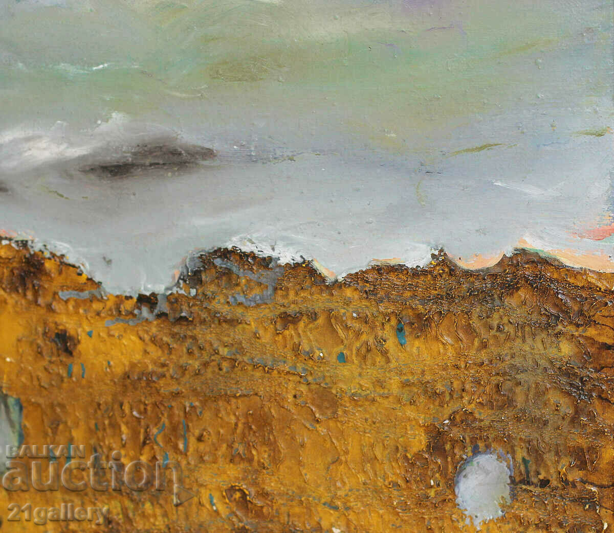 Metodi Petkov Abstract oil composition "Twilight" 2004 - 5 Metodi Petkov Abstract oil composition "Twilight" 2004 - 5