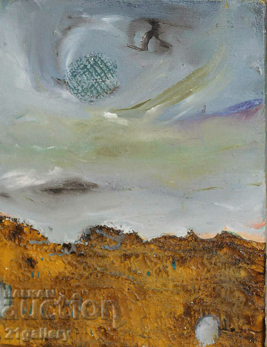 Metodi Petkov Abstract oil composition "Twilight" 2004 Metodi Petkov Abstract oil composition "Twilight" 2004