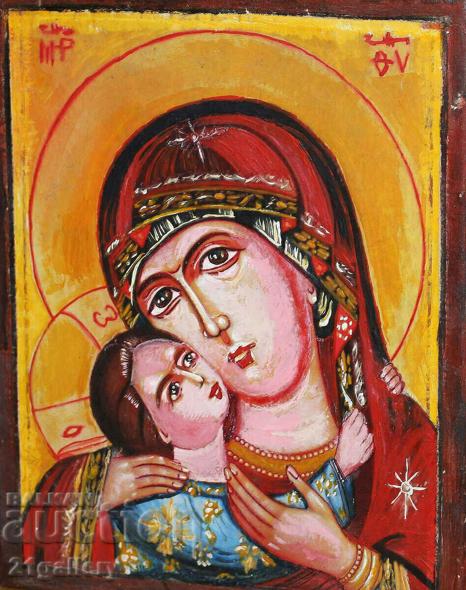 Modern painting religious theme Virgin and Child - 5 Modern painting religious theme Virgin and Child - 5