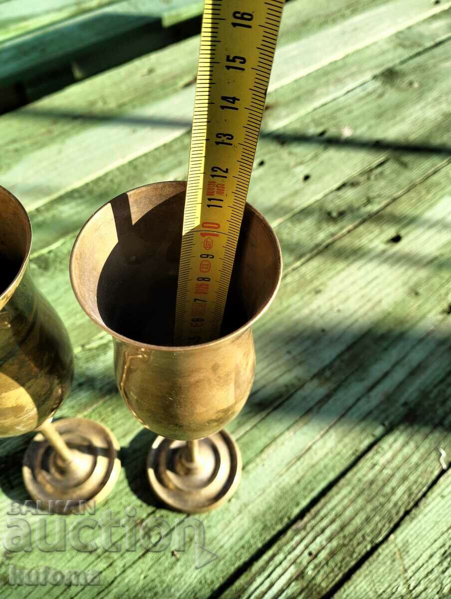 Silver plated cups - 5 Silver plated cups - 5