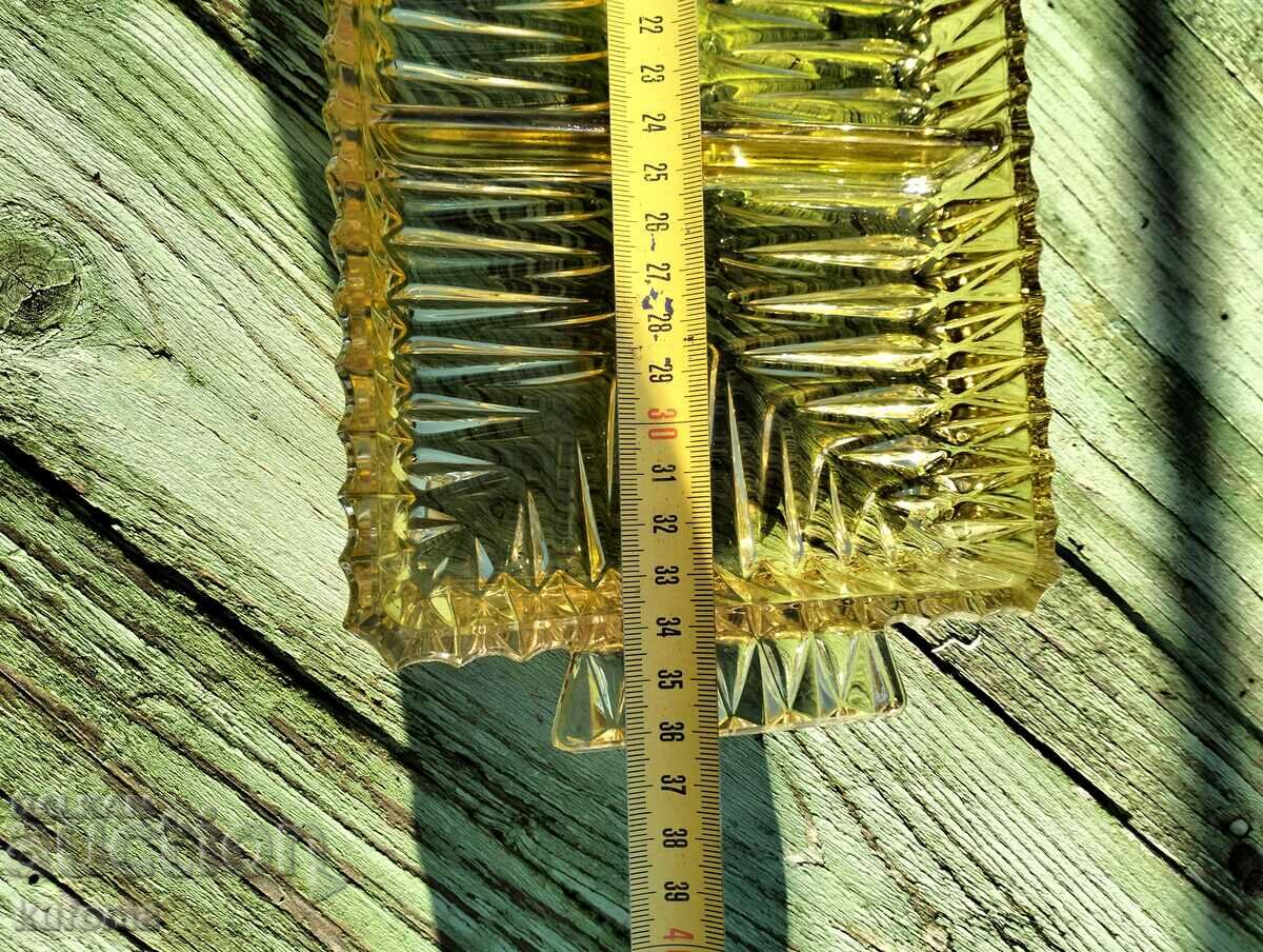 Crystal tray with price 29.99 BGN | € 15.33 Crystal tray with price 29.99 BGN | € 15.33