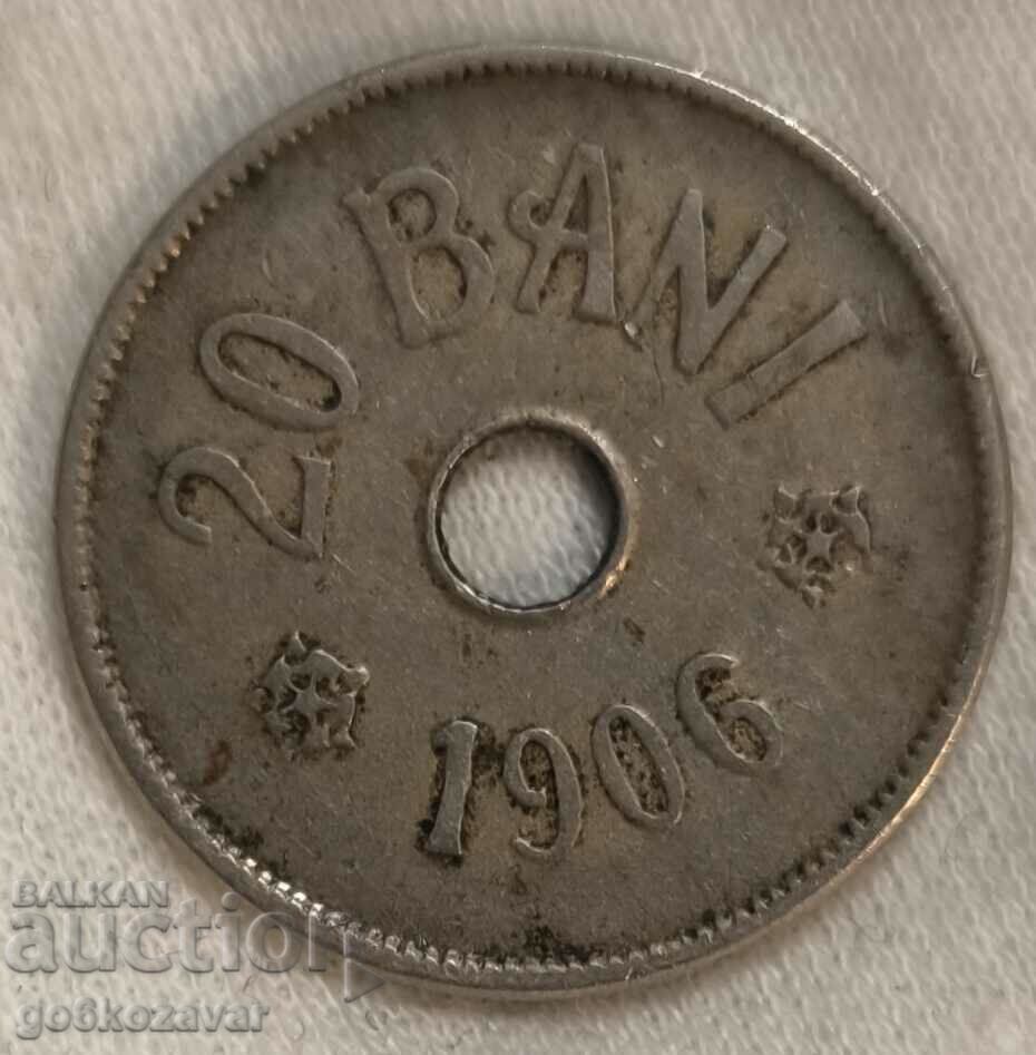 Румъния 20 бани 1906г