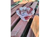 A lead crystal bowl