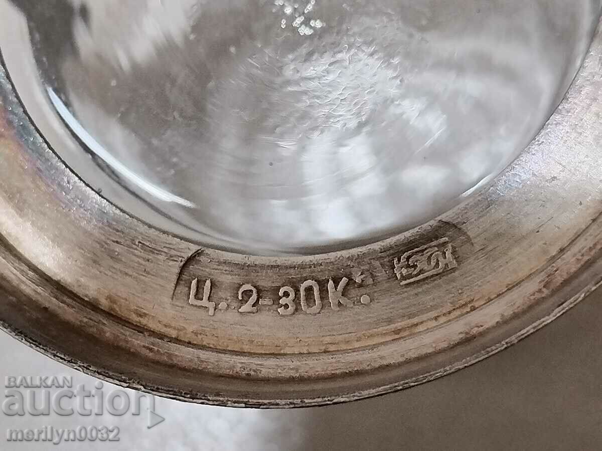 Serviciu cu tulpină filigran pentru cupe 6 buc cupă URSS cu tulpină - 6