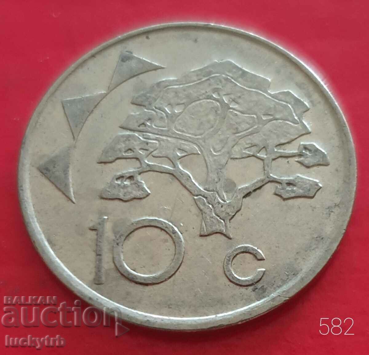 10 cenți 2002 - Namibia