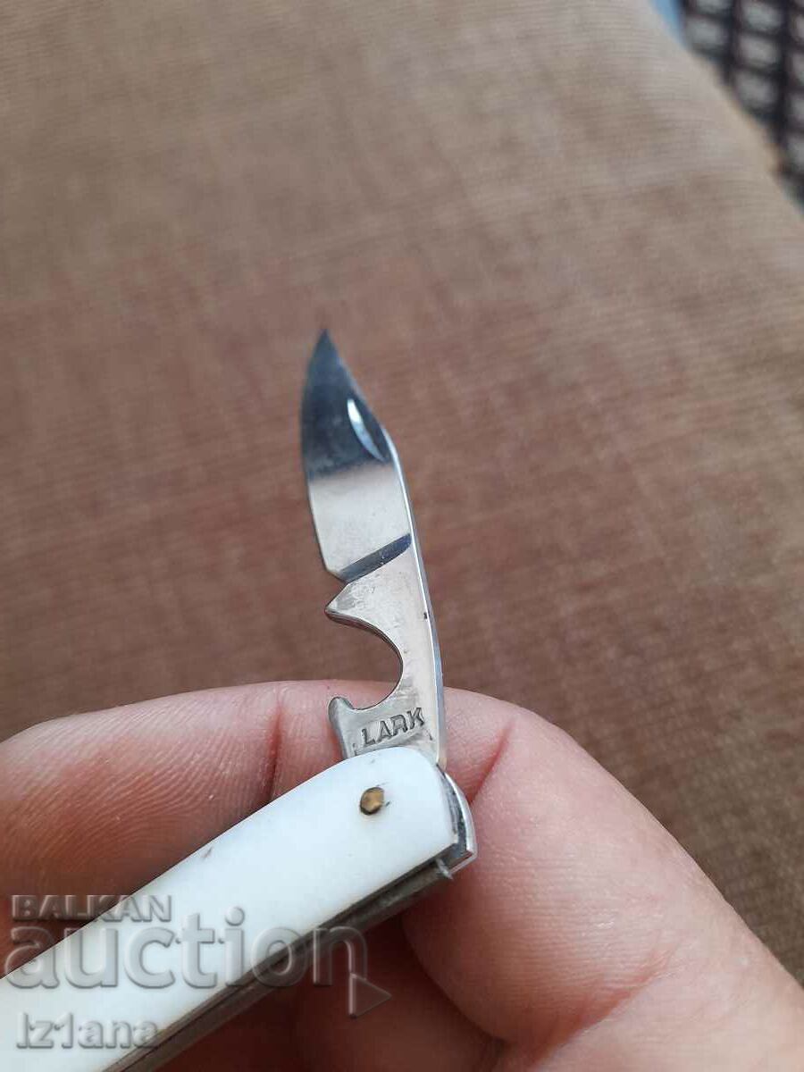 Old pocket knife, Lark handle - 5 Old pocket knife, Lark handle - 5