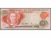 +++ PHILIPPINES 20 PISO P 150a 1971 UNC +++