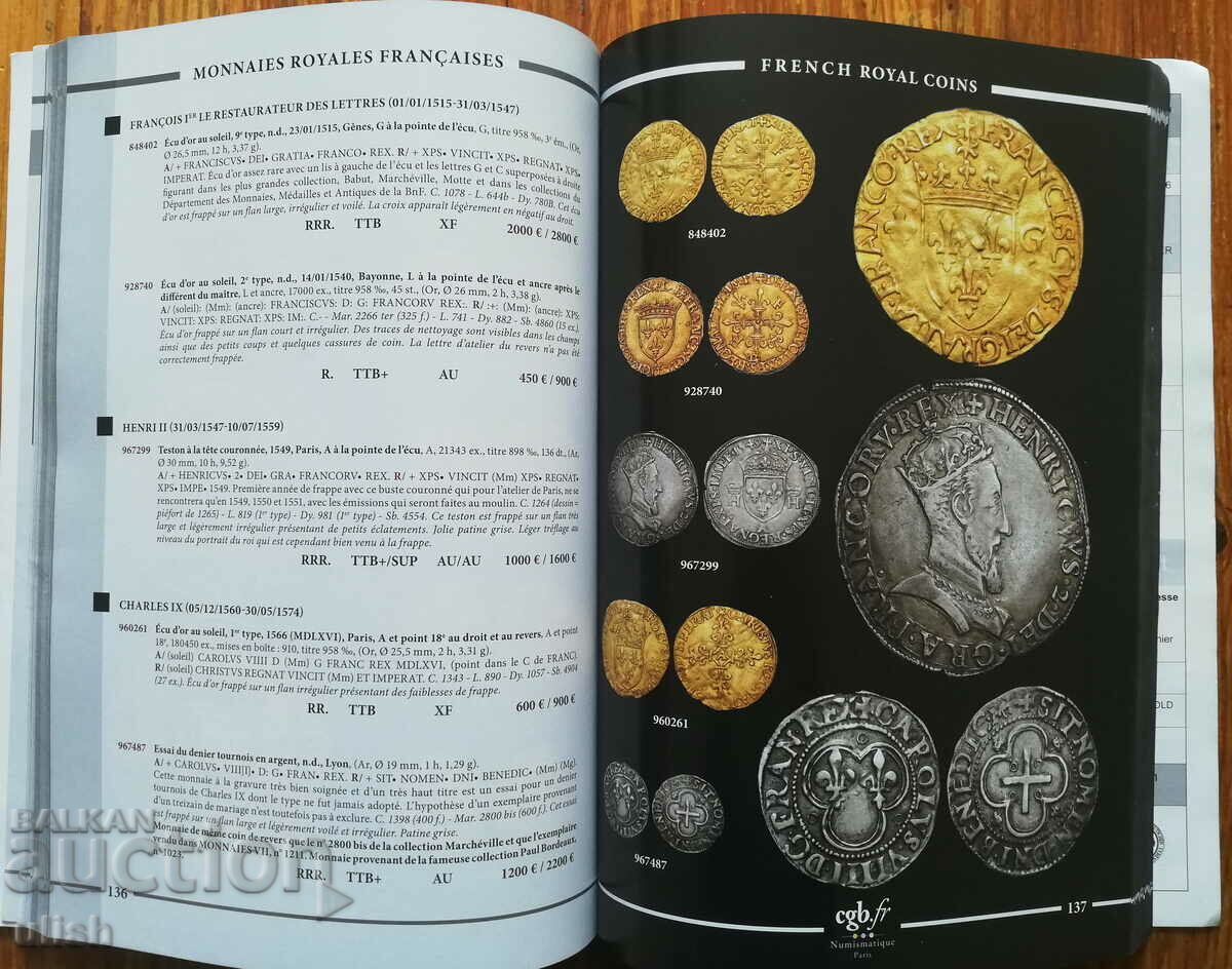 Delivery of Live Auction December 2024 catalog coins numismatics