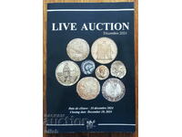 Live Auction December 2024 catalog coins numismatics