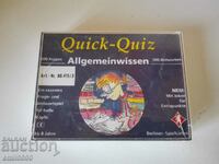 Educational German, children's game - Quick - Quiz.