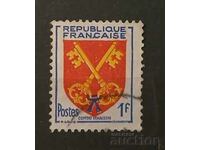 France 1955 Coat of Arms Claimo