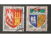 France 1964 Coats of Arms/Birds/Ships Claimo