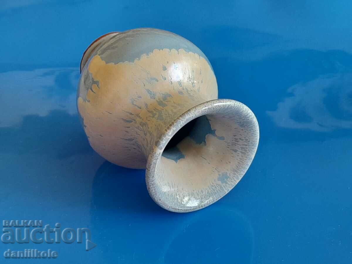 Auction *$*Y*$* OLD SMALL VASE CERAMIC BULGARIA SUPER *$*Y*$* Auction *$*Y*$* OLD SMALL VASE CERAMIC BULGARIA SUPER *$*Y*$*