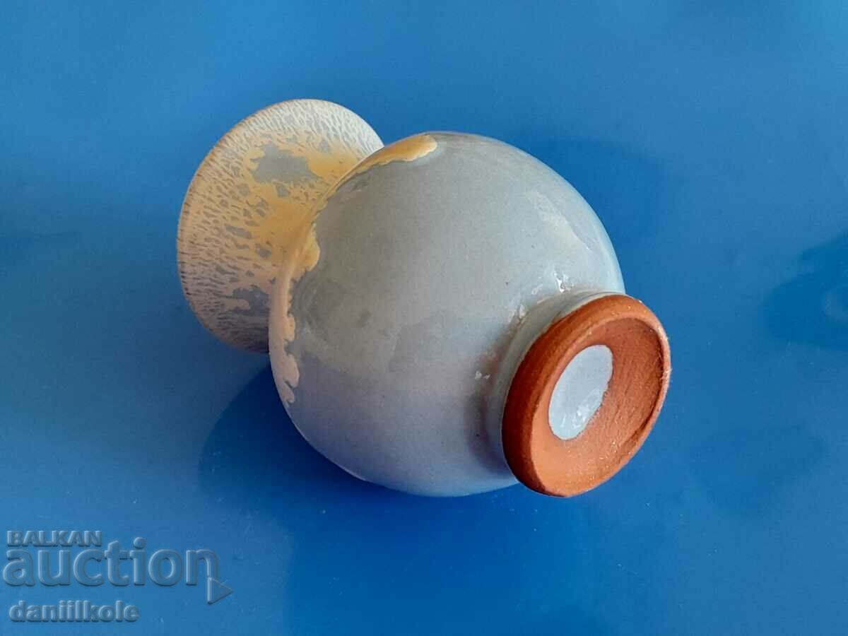 *$*Y*$* OLD SMALL VASE CERAMIC BULGARIA SUPER *$*Y*$* - 5 *$*Y*$* OLD SMALL VASE CERAMIC BULGARIA SUPER *$*Y*$* - 5