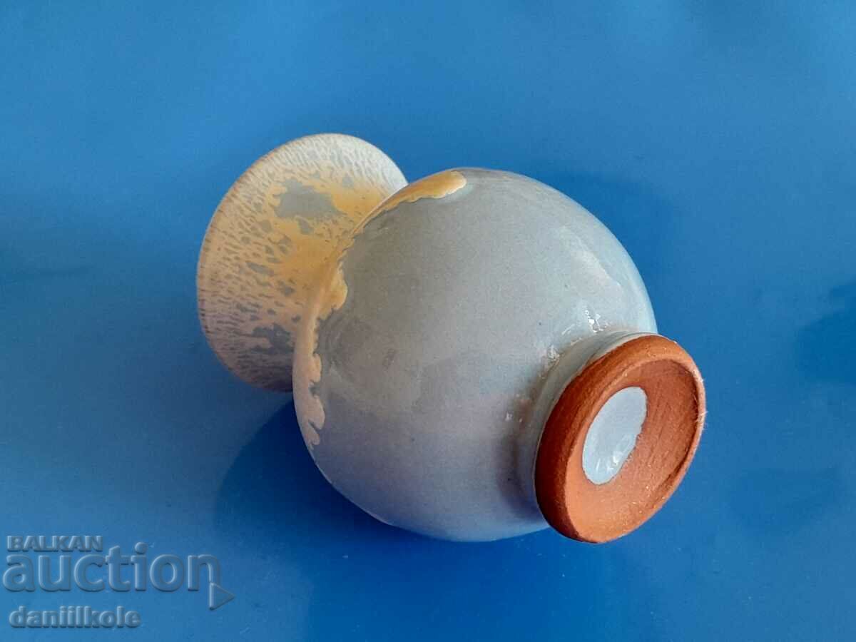 *$*Y*$* OLD SMALL VASE CERAMIC BULGARIA SUPER *$*Y*$* - 6 *$*Y*$* OLD SMALL VASE CERAMIC BULGARIA SUPER *$*Y*$* - 6