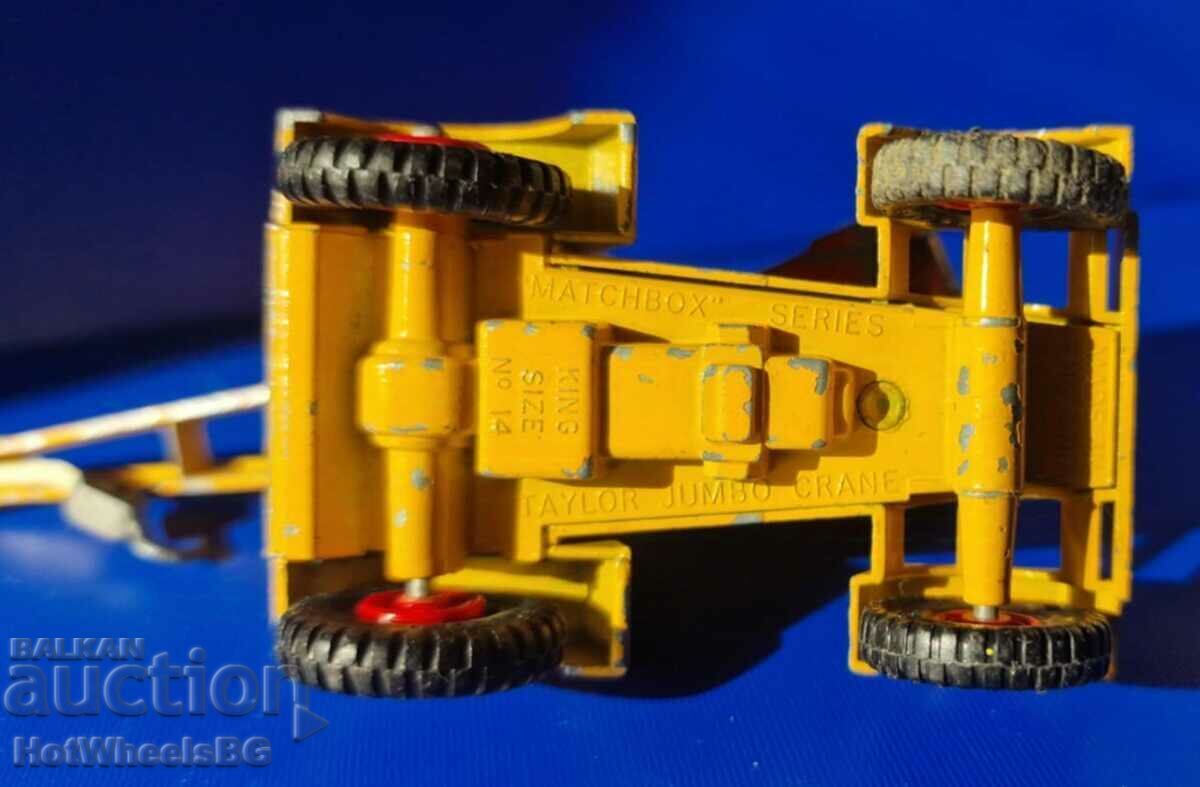 MATCHBOX LESNEY King Size No. K-14 Jumbo Crane - 6 MATCHBOX LESNEY King Size No. K-14 Jumbo Crane - 6