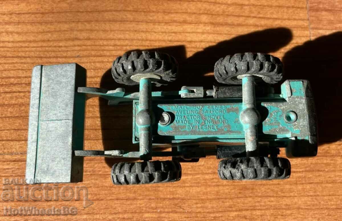 MATCHBOX LESNEY King Size No 10A Aveling Barford Tactor - 6 MATCHBOX LESNEY King Size No 10A Aveling Barford Tactor - 6