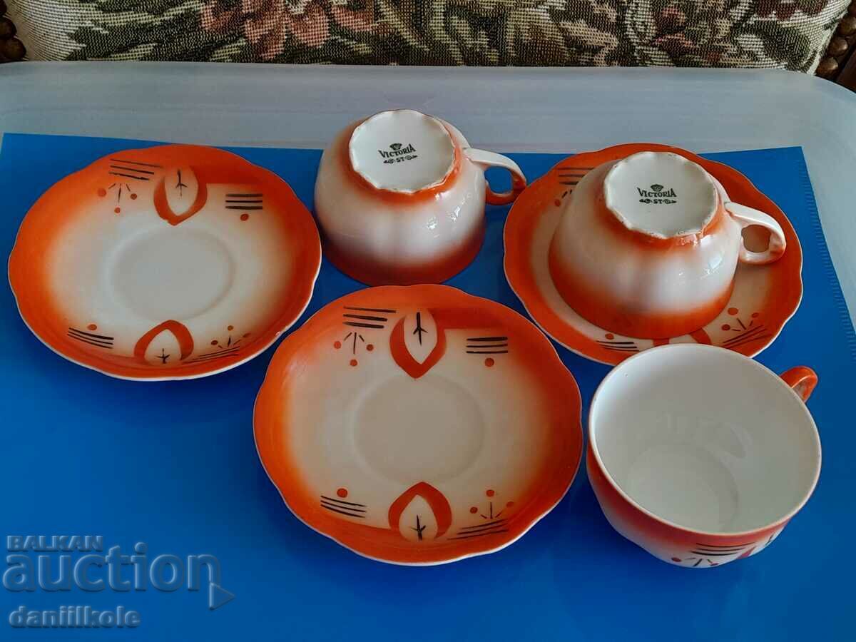 *$*Y*$* OLD PORCELAIN SET AT LEAST 100 YEARS AUSTRIA SUPER *$*Y*$* - 5 *$*Y*$* OLD PORCELAIN SET AT LEAST 100 YEARS AUSTRIA SUPER *$*Y*$* - 5