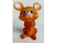 .SOC LARGE CHILDREN'S RUBBER TOY MOUSE