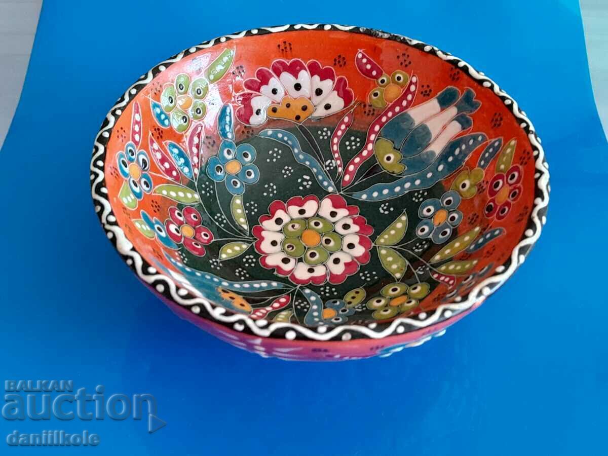 *$*Y*$* OLD PAINTED BOWL CERAMIC BULGARIA SUPER *$*Y*$* with price 20.54 BGN | € 10.50 *$*Y*$* OLD PAINTED BOWL CERAMIC BULGARIA SUPER *$*Y*$* with price 20.54 BGN | € 10.50