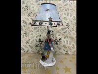 Christmas figurine Metal candlestick