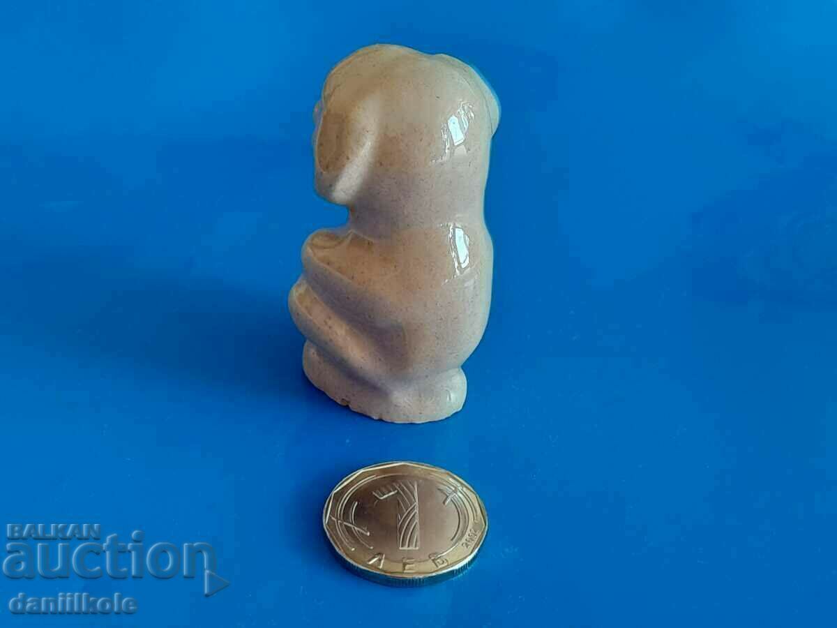 Auction  *$*Y*$* OLD FIGURE DOG PORCELAIN BULGARIA SUPER *$*Y*$*