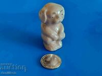 *$*Y*$* OLD FIGURE DOG PORCELAIN BULGARIA SUPER *$*Y*$*