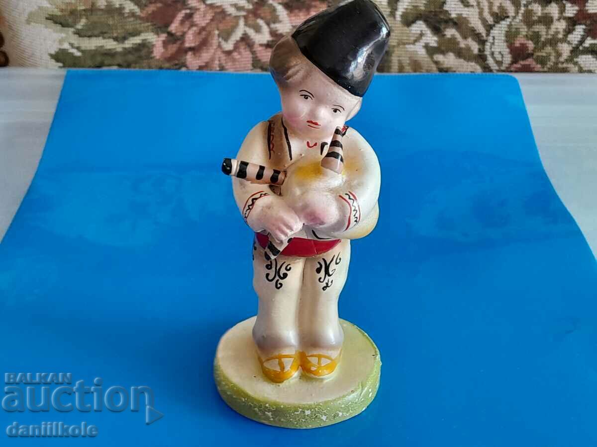 *$*Y*$* OLD BIPPER FIGURE CERAMIC BULGARIA SUPER*$*Y*$*