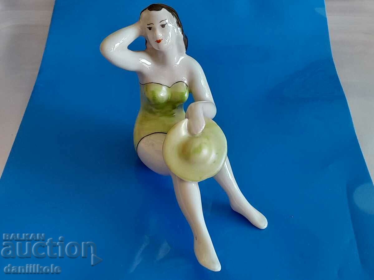 Auction *$*Y*$* UNIQUE OLD FIGURE LADY WITH HAT BULGARIA *$*Y*$* Auction *$*Y*$* UNIQUE OLD FIGURE LADY WITH HAT BULGARIA *$*Y*$*