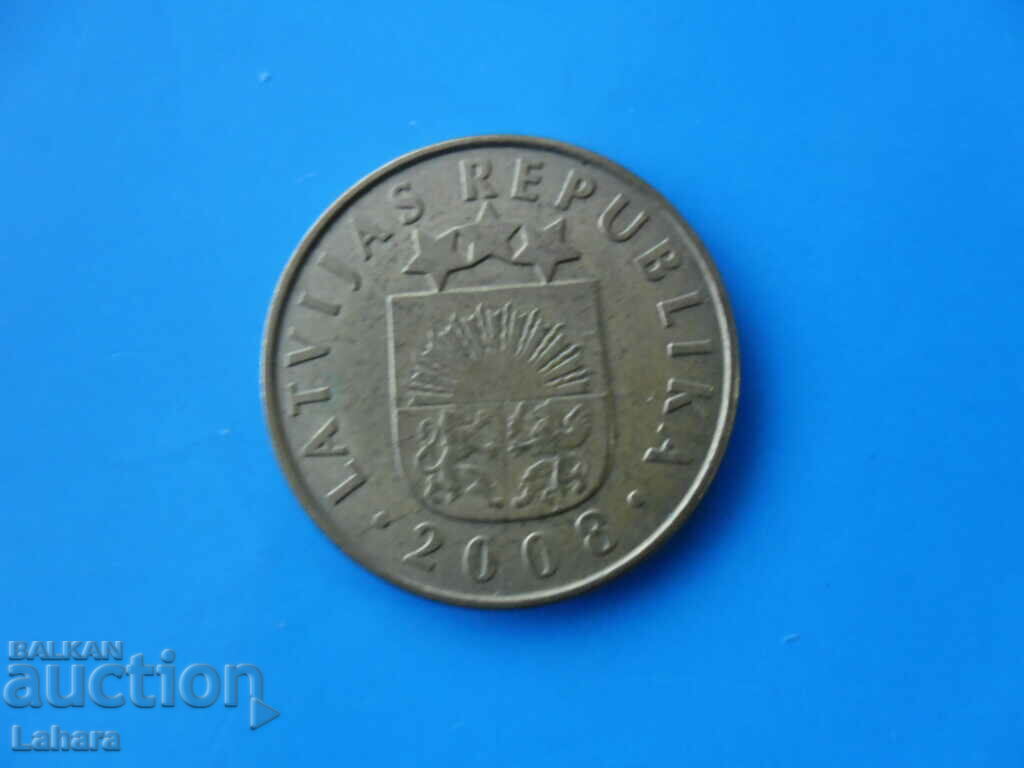 10 centimes 2008. Latvia with price 0.80 BGN | € 0.41