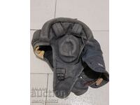 Leather helmet of a tankman NRB helmet helmet hat