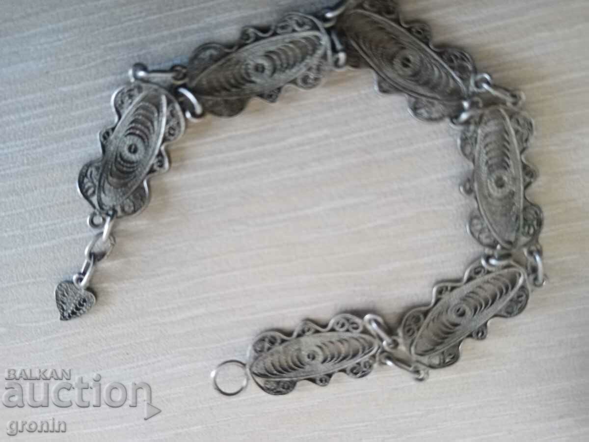 Bracelet filigree, ethnic, Sachan, old jewelry - 6