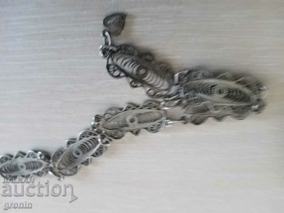 Bracelet filigree, ethnic, Sachan, old jewelry - 7