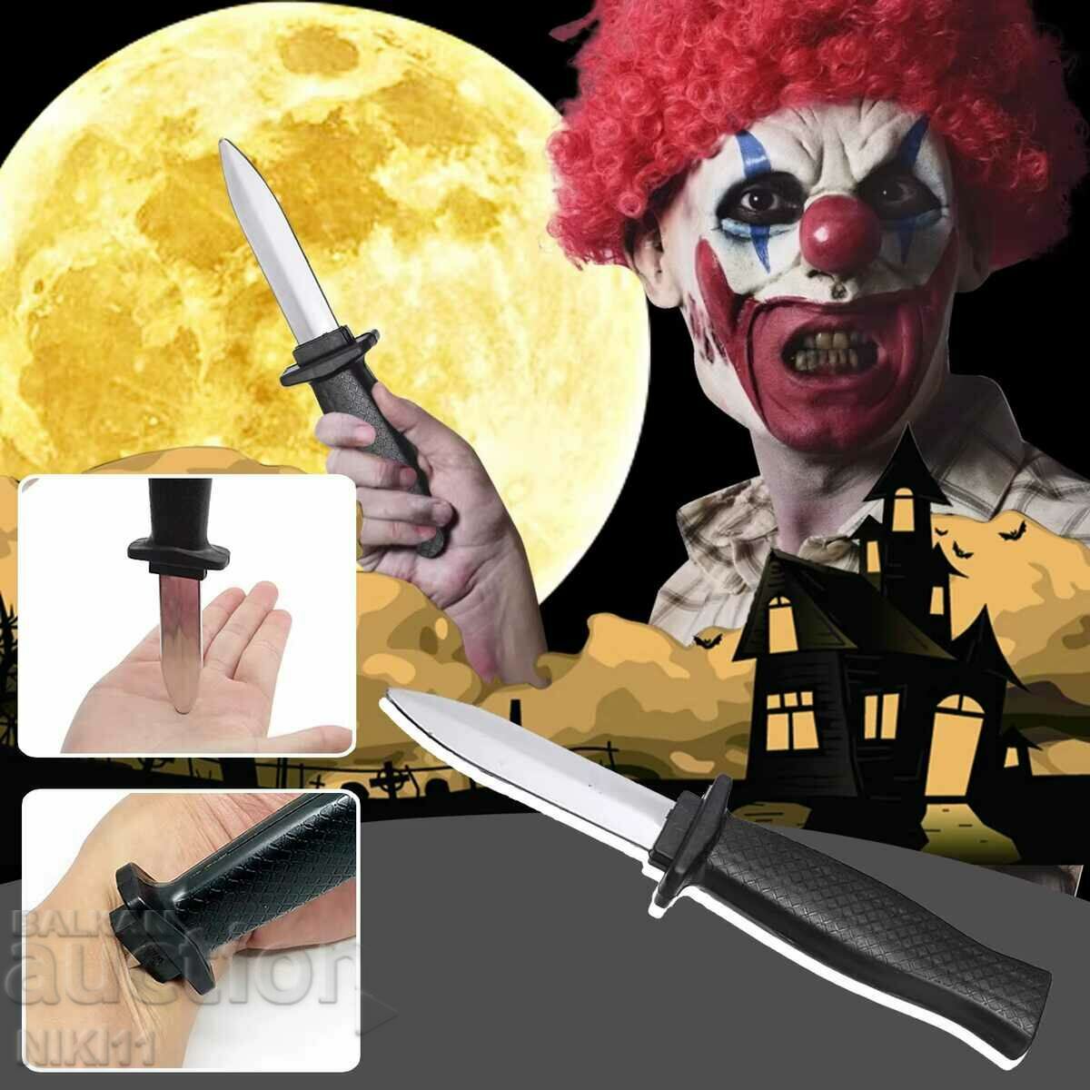 Delivery of Children's toy fake knife with retractable blade folding knife Delivery of Children's toy fake knife with retractable blade folding knife