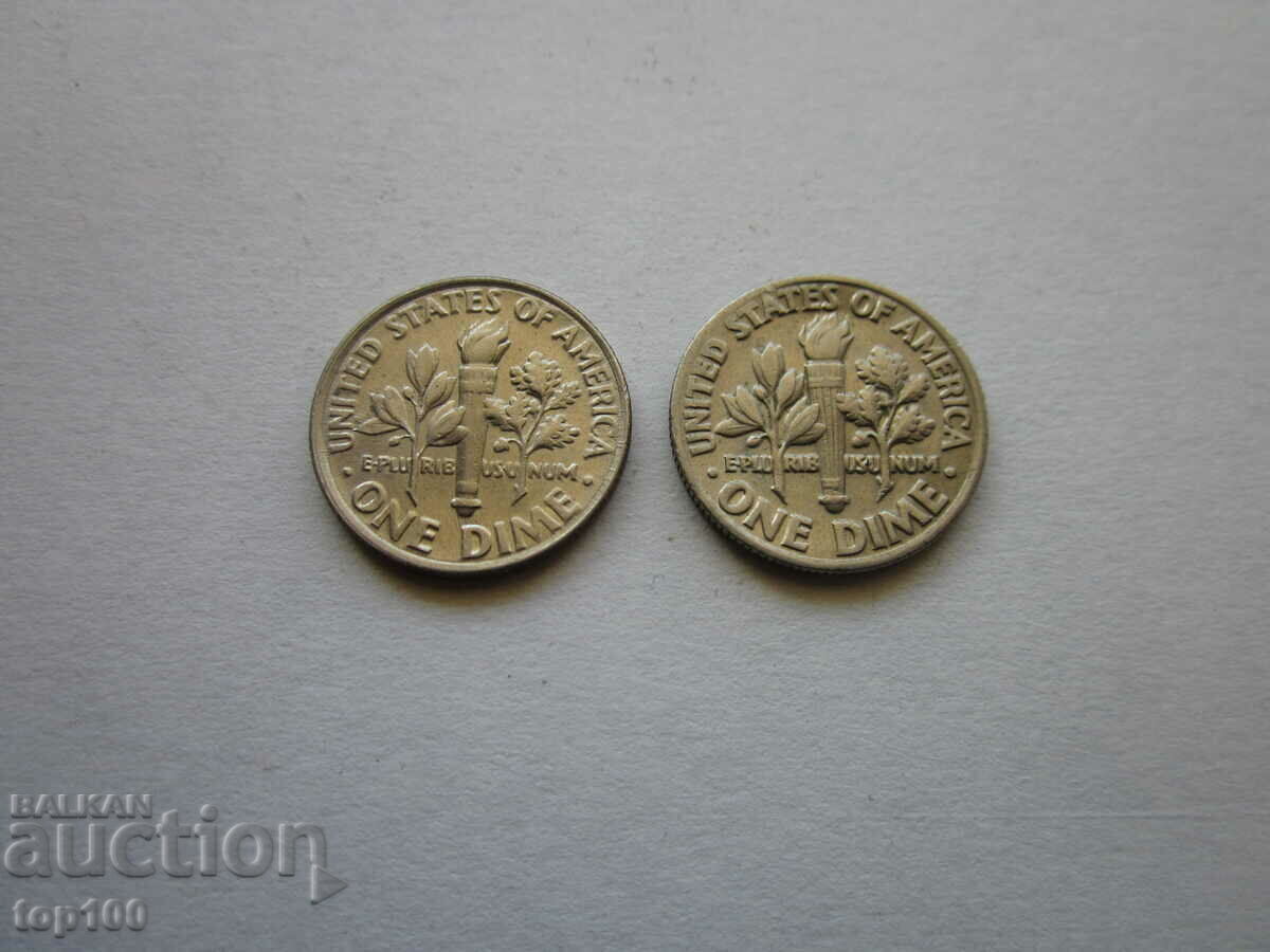 LOT DE MONEDE 1 DIME 1984. BZC!!! cu preț € 0.50 | 0.98 BGN LOT DE MONEDE 1 DIME 1984. BZC!!! cu preț € 0.50 | 0.98 BGN