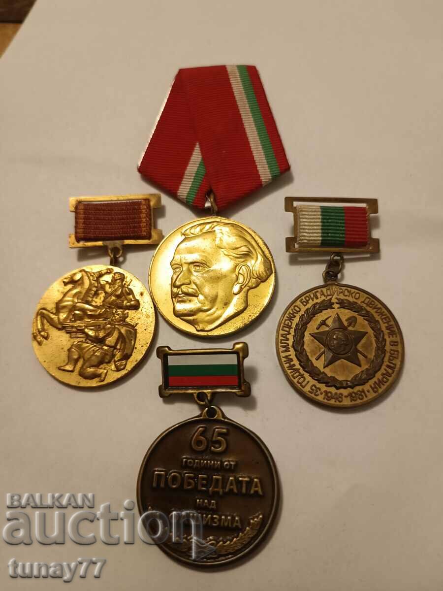 Rare Old collectible medals in box