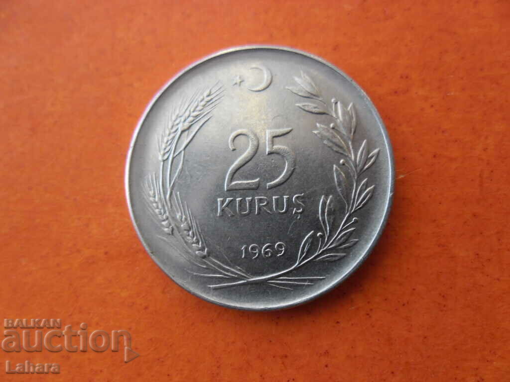 25 Kurush 1969 Turkey