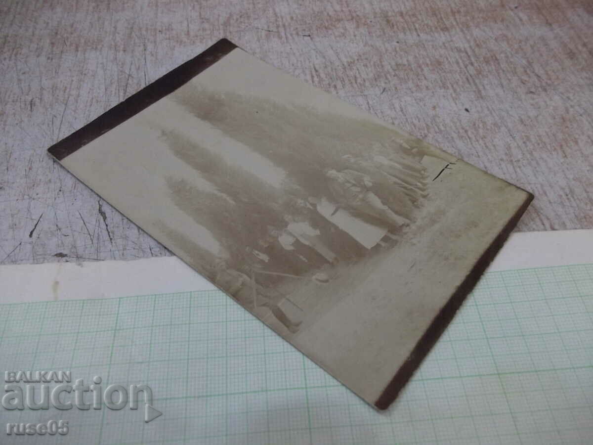 Auction Old photo of a group in front of the trees Auction Old photo of a group in front of the trees