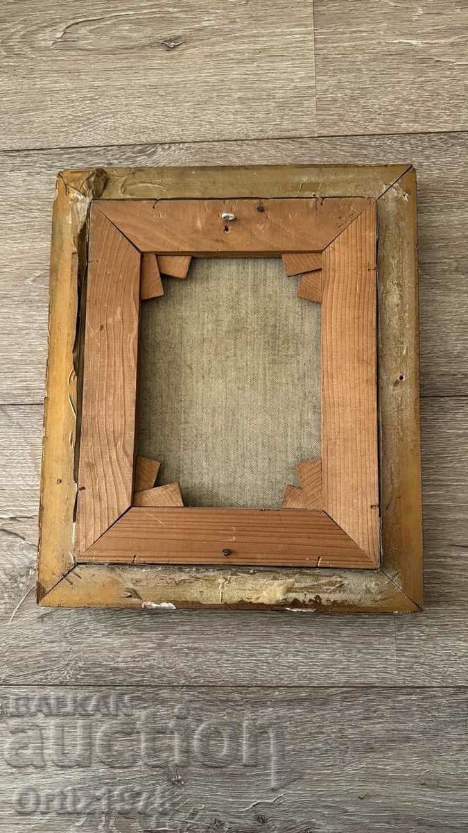 Delivery of Old painting, 1968 - oil on canvas, signed.