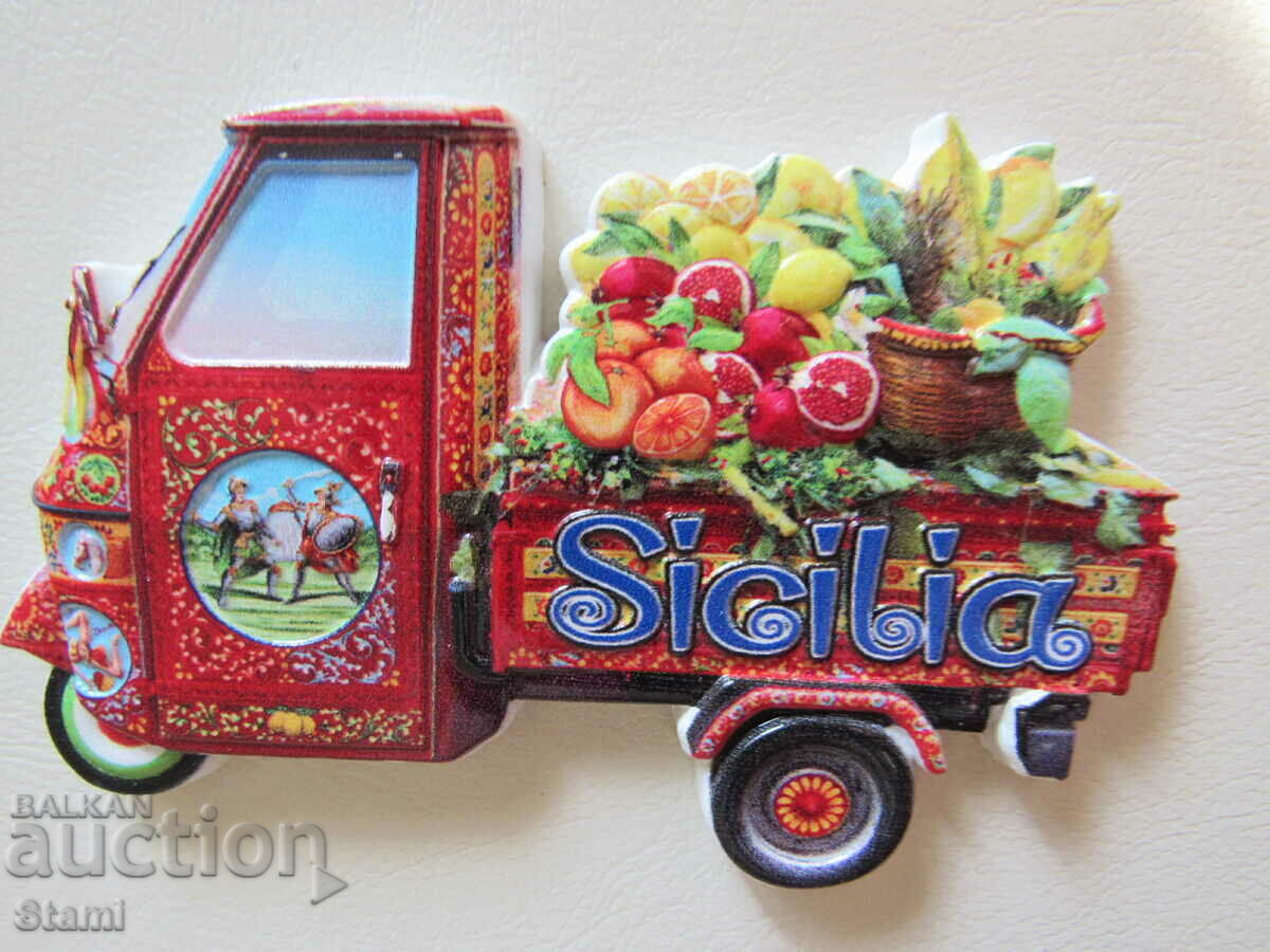 Magnet from Sicily, Italy-1 with price 11.00 BGN | € 5.62 Magnet from Sicily, Italy-1 with price 11.00 BGN | € 5.62